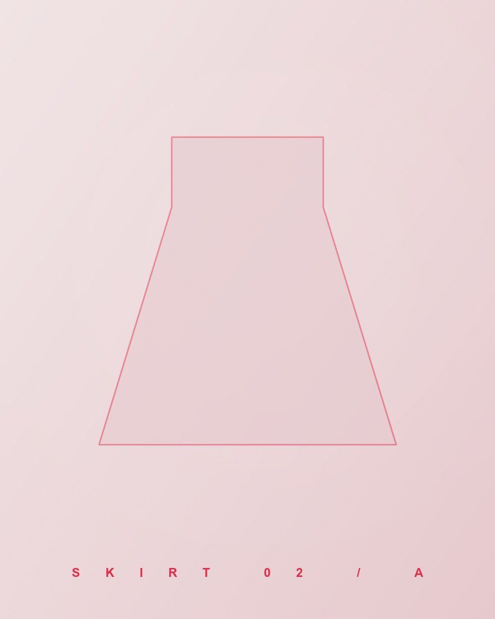 Pleated Wool Skirt