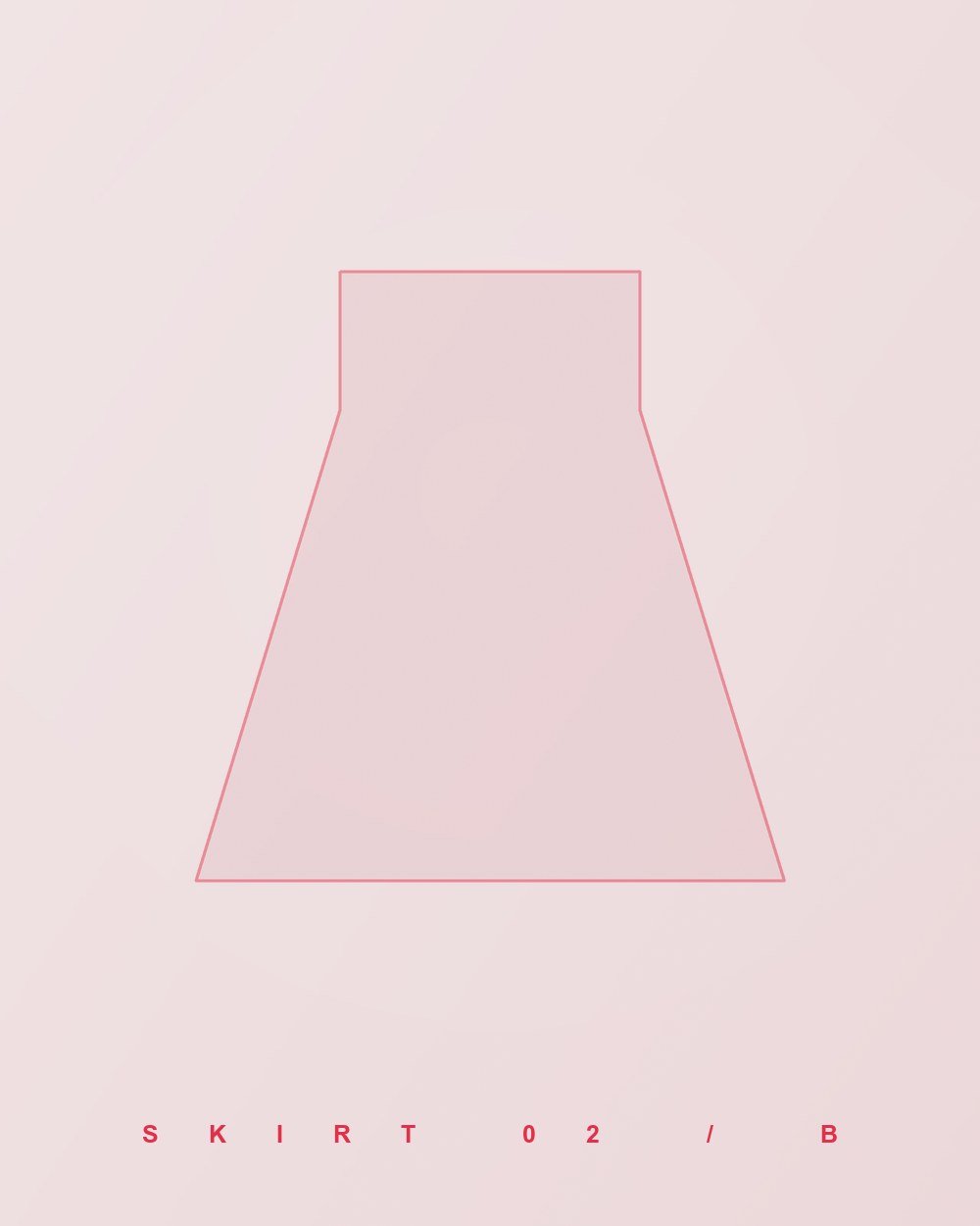 Pleated Wool Skirt